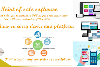 design and develop a pos software