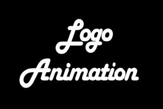 create custom after effects animated logo intro video
