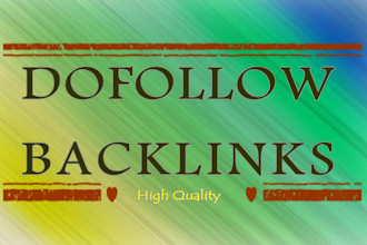manually build high quality dofollow profile backlinks seo for google ranking