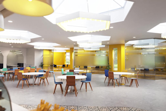 create 3d photorealistic commercial interior spaces