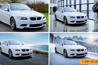 transform car or motorcycle photos for ads or ecommerce