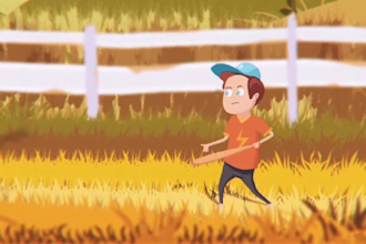 create 2d cartoon animation, 2d music video, 2d intro outro, spining animation
