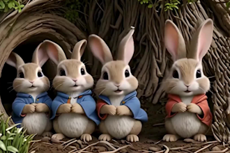 create fun learning animation video, nursery rhymes kids story videos
