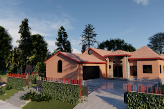 render 3d exterior and interior architectural visualizations