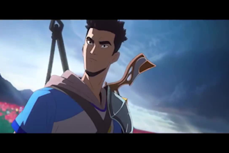 2d cartoon animation video, 2d animation, podcast intro video, anime