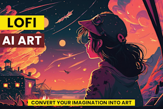 create stunning lofi art illustrations with ai
