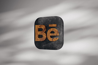 create simple 3d logo animation