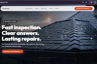 build a cinematic 3d animated website