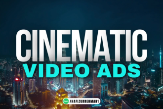 create cinematic commercial video ads or promotional short video ads