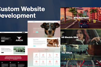 develop a website for your business