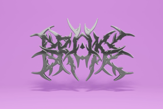 create and design 3d spinning type or logo animation