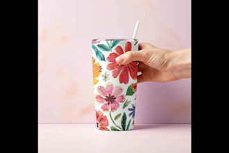 design best selling coffee mug, tumbler, and bottle graphics