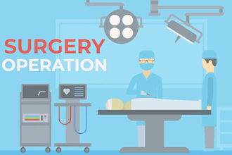 create medical or healthcare 2d animated explainer video