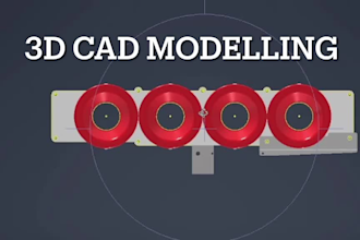 complete autodesk inventor projects, cad tasks and technical drawings