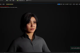 3d metahuman character 3d metahuman 3d realistic character modelling