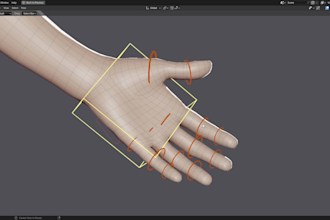 rig your 3d model in blender