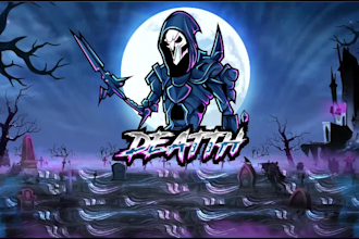 create custom animated full stream package, screens, twitch overlay, logo, alert
