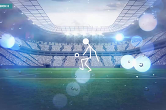 make sport car soccer basketball logo game player team intro