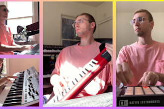 add a blazing synth solo or chords to your track