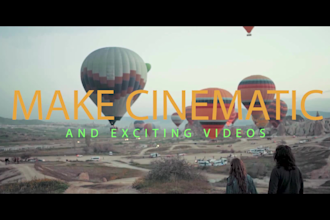 professionally edit your vlog, travel, drone,gopro