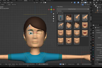 rig your character in blender 3d for animation