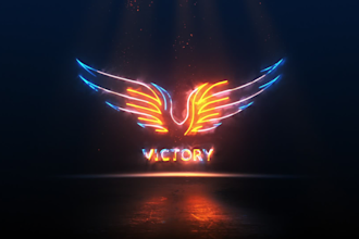 make neon logo animation, intro and outro for you