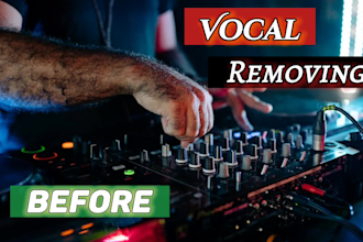 remove vocals from any song and make instrumental, karaoke