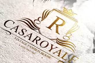 design modern luxury or crest logo