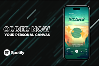 create a spotify canvas video