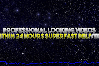 create karaoke lyric video professionally within 24 hours
