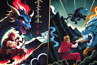 create an animated ai generated anime or ancient music video