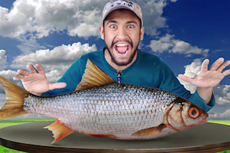 design eye catchy and view boosting youtube thumbnail