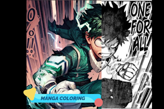 do manga page storyboard comicbook cartoon coloring