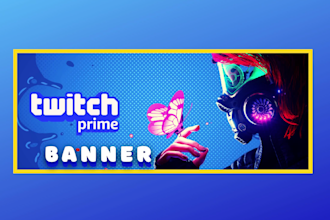 do banner design for youtube, facebook, linkedin, instagram