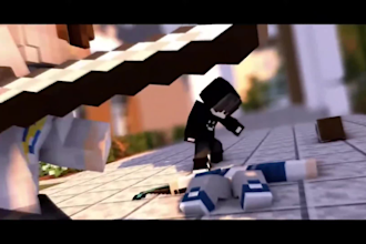 make minecraft animation videos shorts  for you