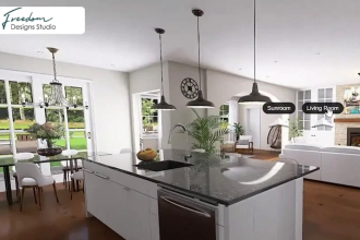 create interactive 3d floor plan virtual tour