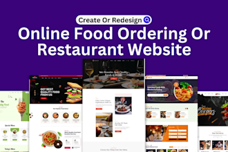 build a wordpress restaurant website or food ordering system