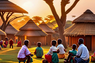 write and create original african folktales for storytelling or educational use