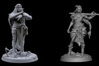 do 3d warhammer miniature design 3d printing warhammer figures 3d sculpting dnd