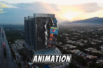 made 3d vfx cinematic trailer, brand video in after effect