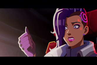 do 2d animation, 2d cartoon animation, animated video, logo animation, 2d anime