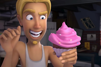 do 3d animation video, disney pixar style, cartoon music video, short film