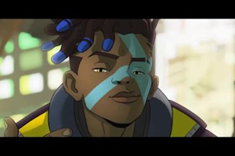 make 2d animated music video, 2d cartoon animation, anime fighting video
