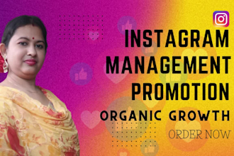 do instagram marketing and promotion for organic growth