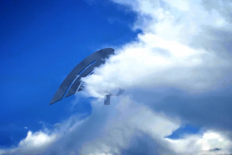 make epic clouds lightning logo reveal intro