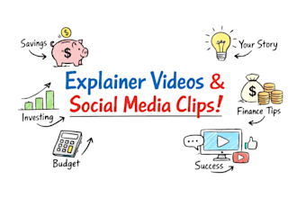 create a professional  messy style whiteboard animation