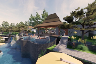 design balinese tropical architecture