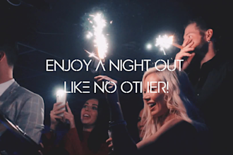 do a nightclub, dj, dance party event video editing