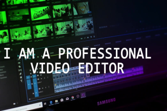 do professional promotional or social media video editing, motion graphics