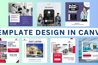 design social media post, canva design, real estate templates, instagram post